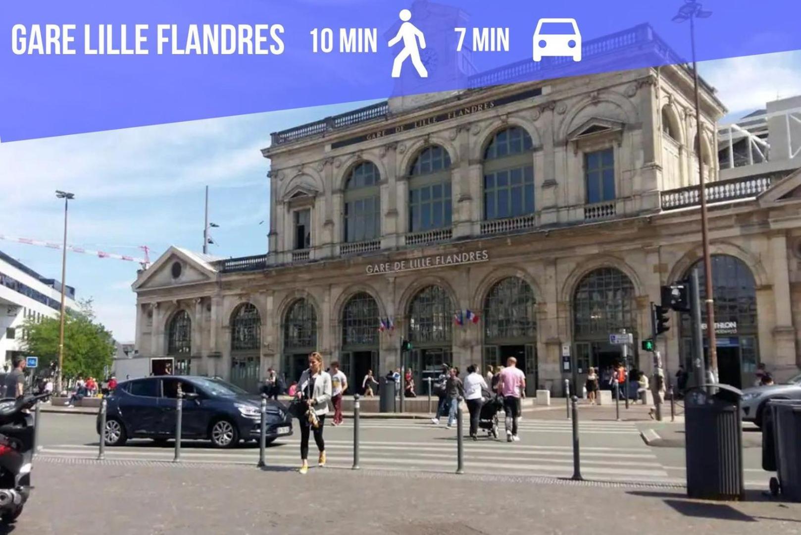 Fonctionnel A 3 Min Du Metro Appartement Lille